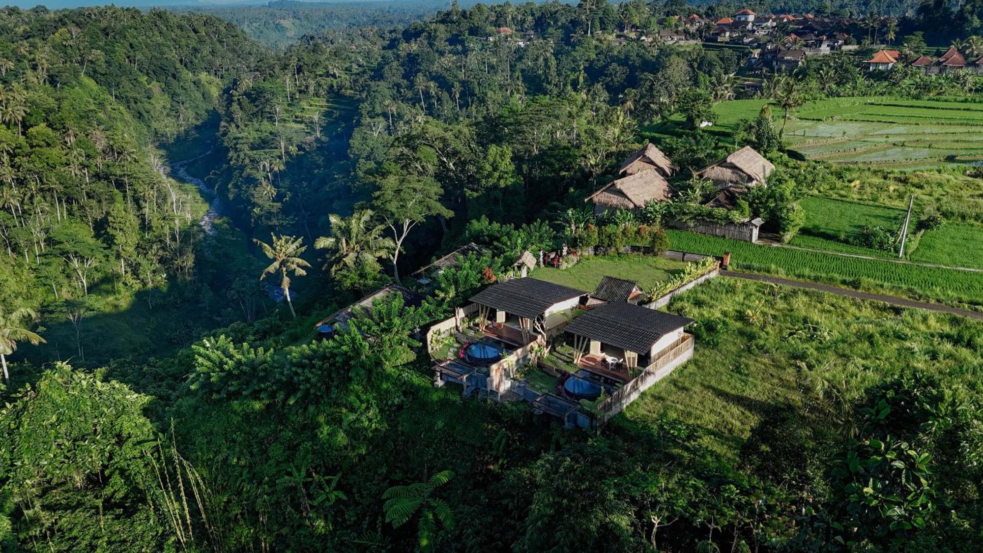 Shigar Livin Bali Villa Сидемен Екстериор снимка